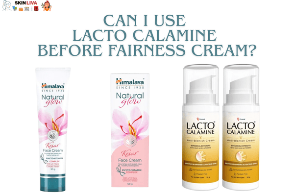 Can I use Lacto Calamine before applying my daily fairness cream?
