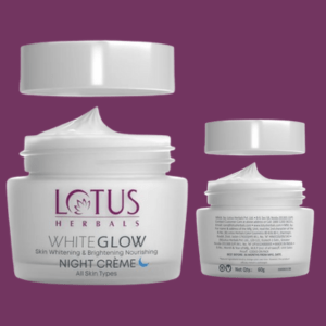 lotus herbals whiteglow skin whitening and brightening nourishing night cream review